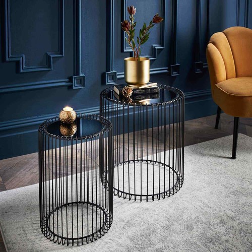 Nesting set round end - of,
