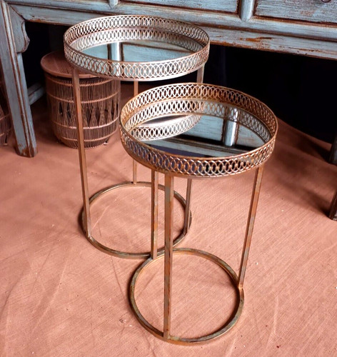 Nest round rustic - of,