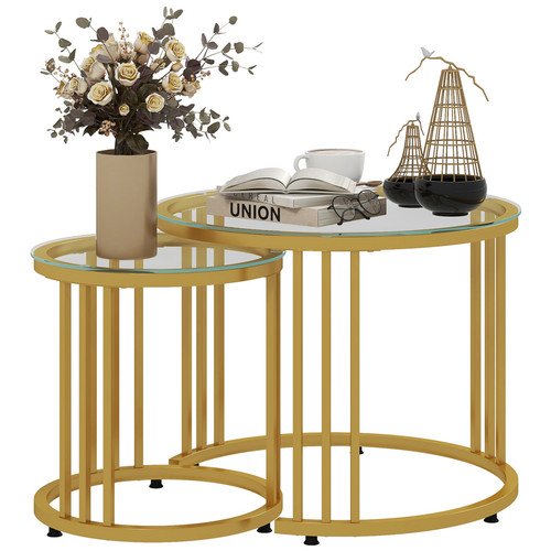 Homcom set round nesting - 2,