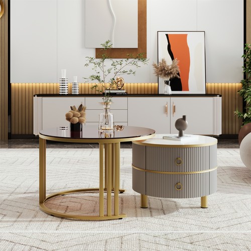 Round nest coffee tables - of,