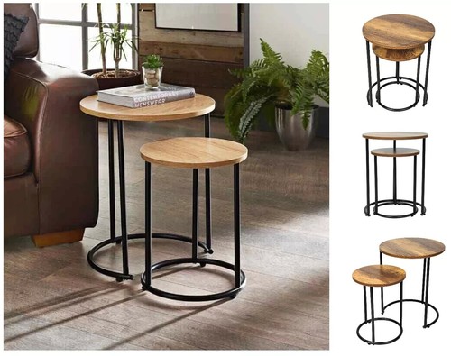 Round nesting table - table, of