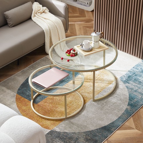 Modern nesting coffee table - nesting,