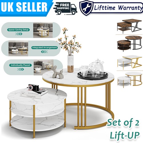 Nesting coffee tables set 2 - of,