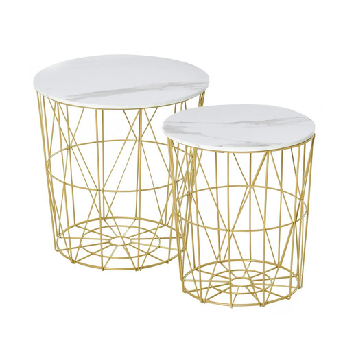 Homcom set nesting end - homcom,