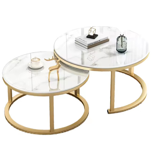 Nesting coffee tables set - tables,