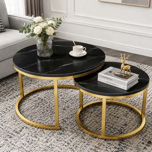 Nesting coffee tables - set, of