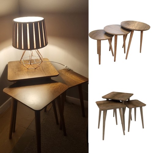 Set coffee tables - set, wooden