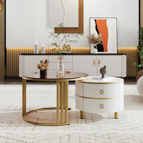 Nesting coffee tables set - tables, of