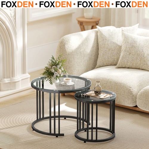 Coffee table set round - set, of