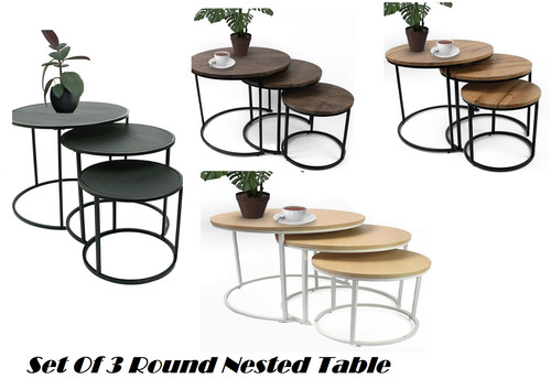 Round nesting set - of, 3