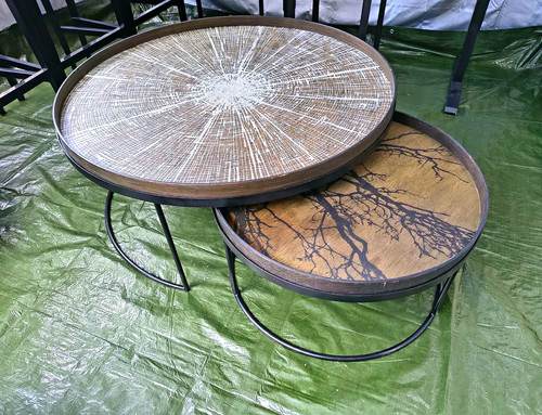 Notre monde round nesting - notre,