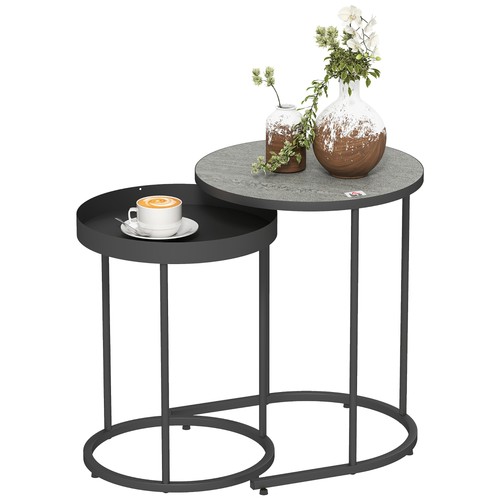 Homcom nesting side table - homcom,