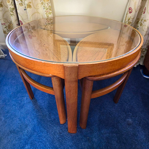 Mid century trinity teak nest - trinity,