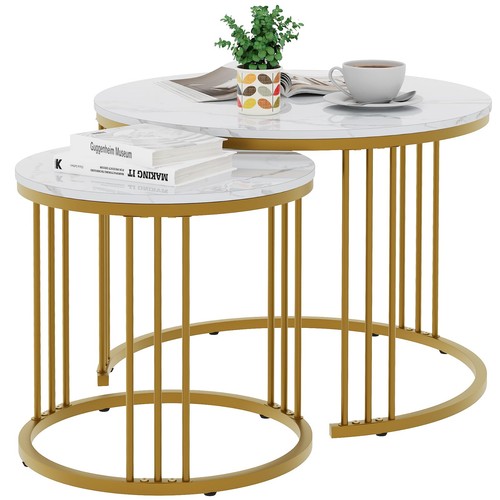 Round coffee tables set - set, 2