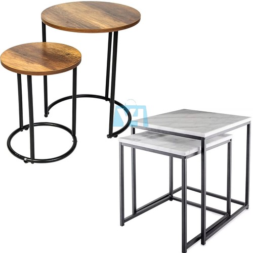 Square round nest tables - square/round, of