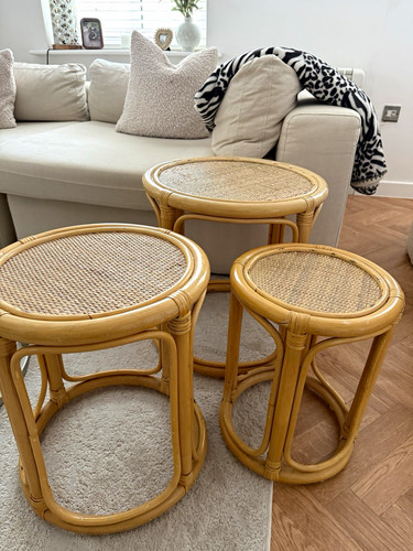Set beige round - set,