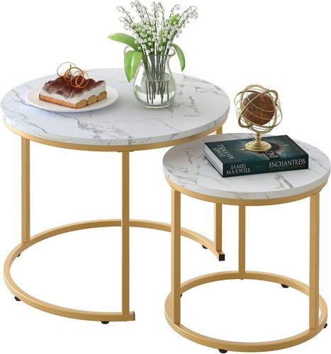 Huhote round coffee tables - huhote,