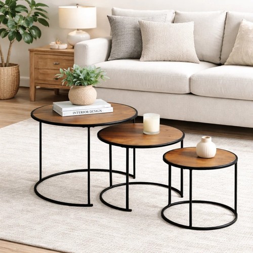 Set round table - set,