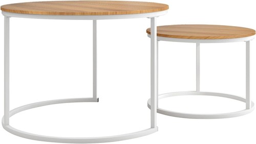 Nesting tables set - tables, wood