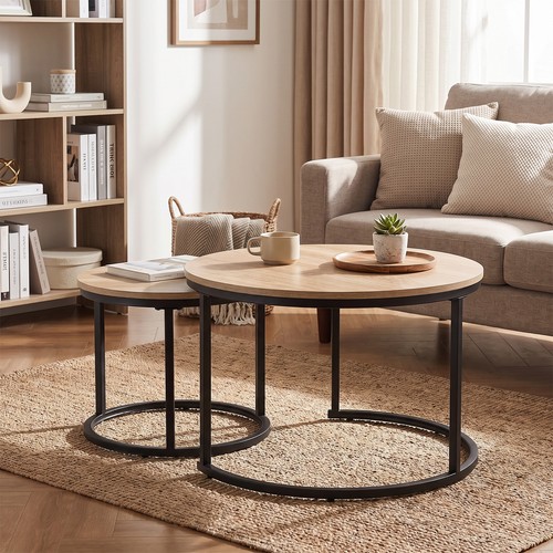 Nesting coffee tables set 2 - coffee,